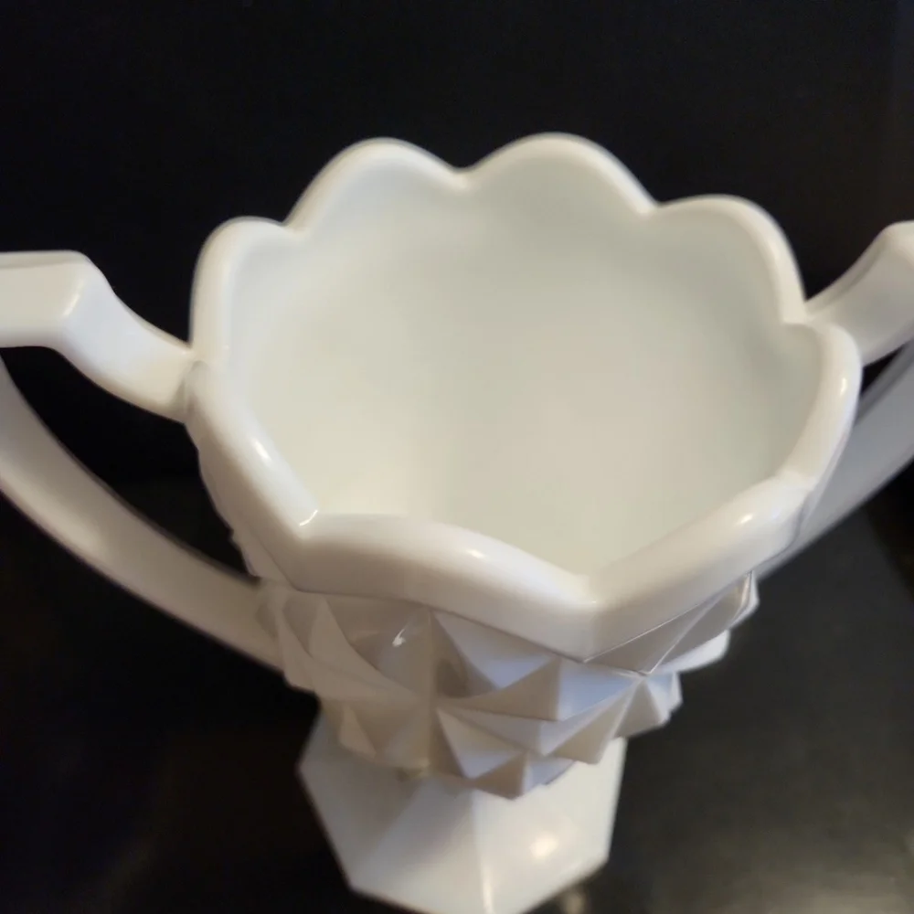 Vintage Milk Glass Vase